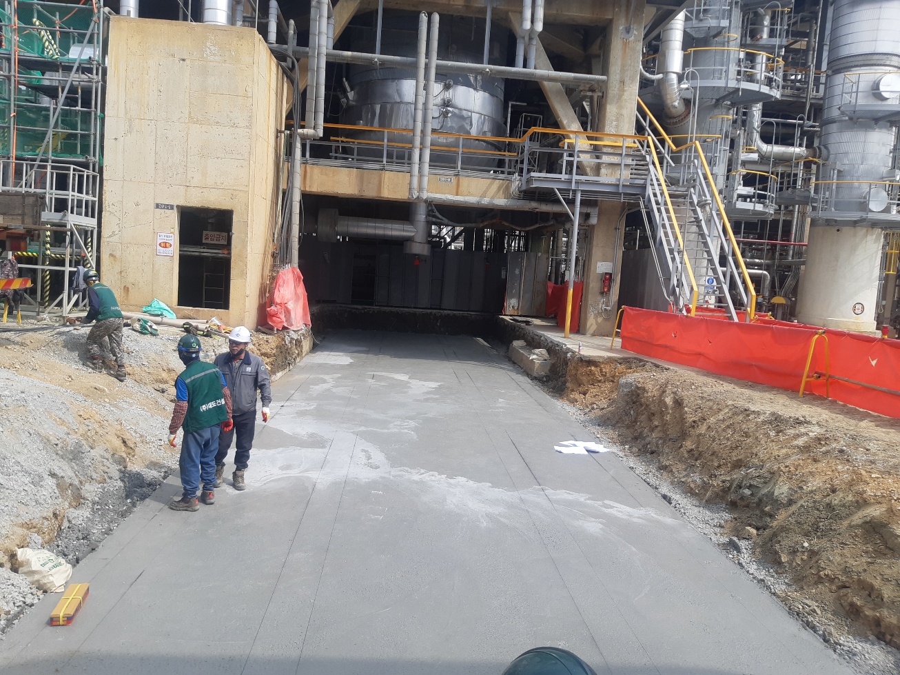 [플랜트]VCM Mono Rail 설치