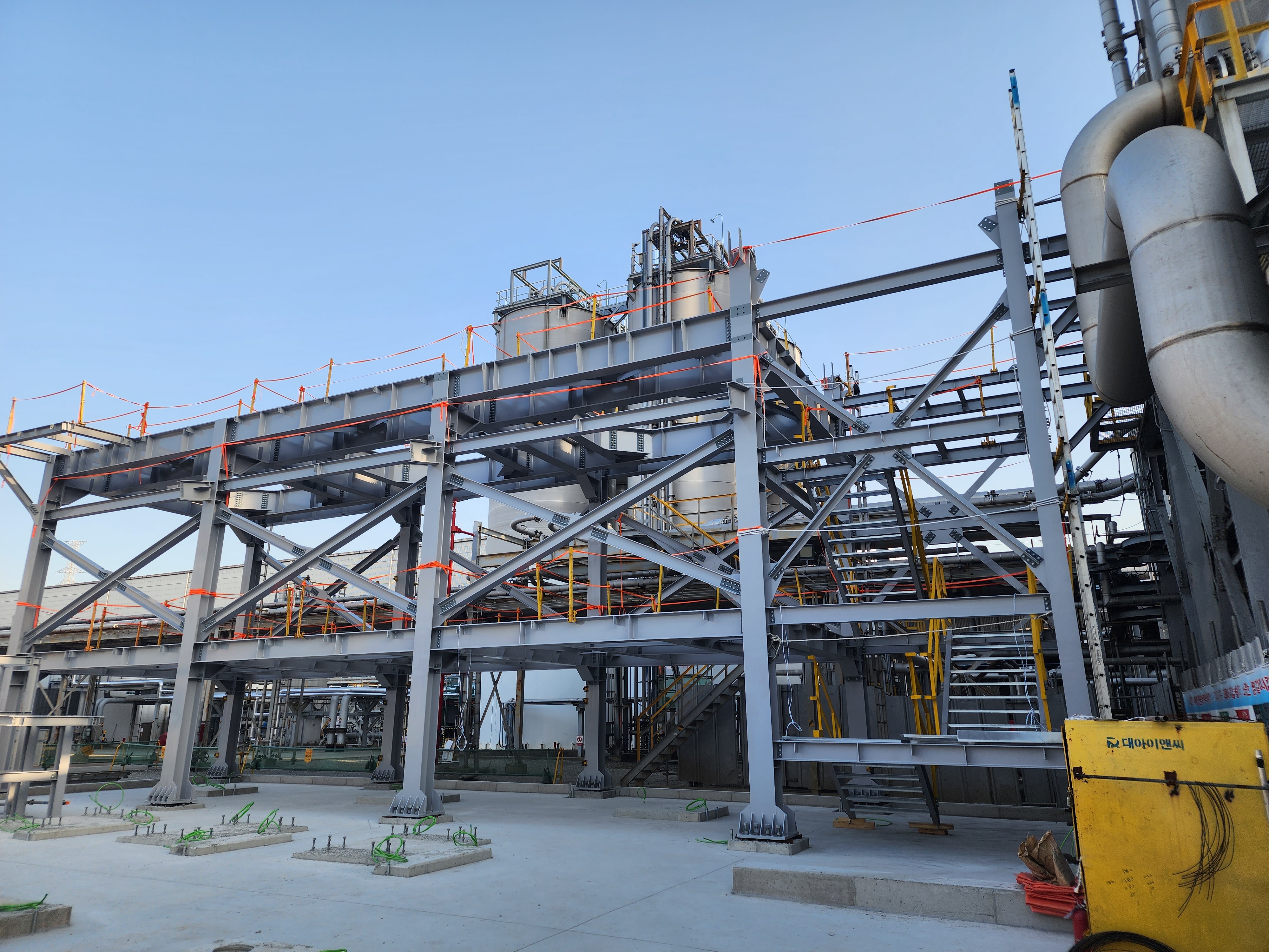 [플랜트]LDPE Silo 및 Elevator 설치관련 토목,건축 공사