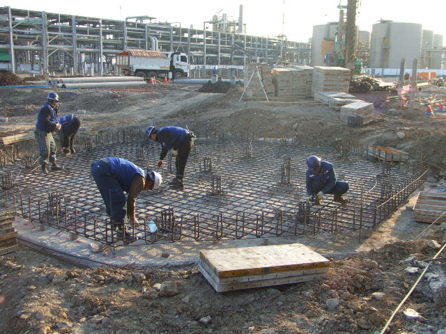 [플랜트]CA4 EXPAION PROJECT 중 토공 및 구조물 공사