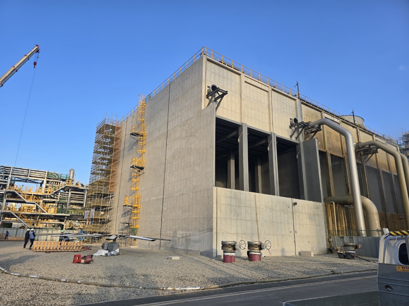 [플랜트] EVERGREEN FEED&UTILITY PROJECT(전남)중 건축토공사