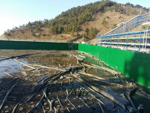 [플랜트] (주)LG화학 대산공장 Raw Water Pond 보수공사