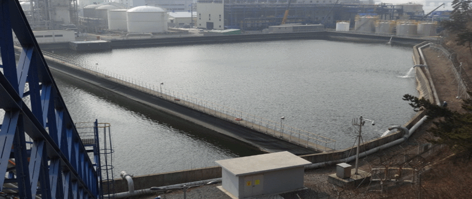 [플랜트] (주)LG화학 대산공장 Raw Water Pond 보수공사