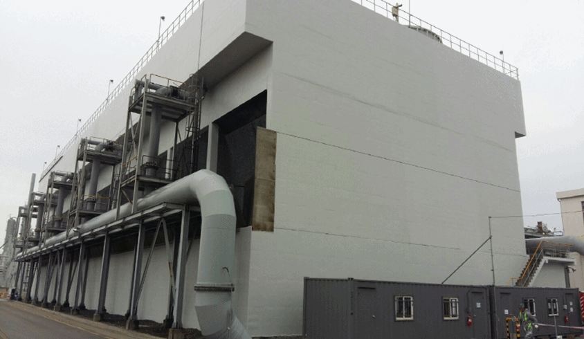 [플랜트] 롯데케미칼(주) 대산공장 NC/AS COOLING TOWER 크랙 보수공사