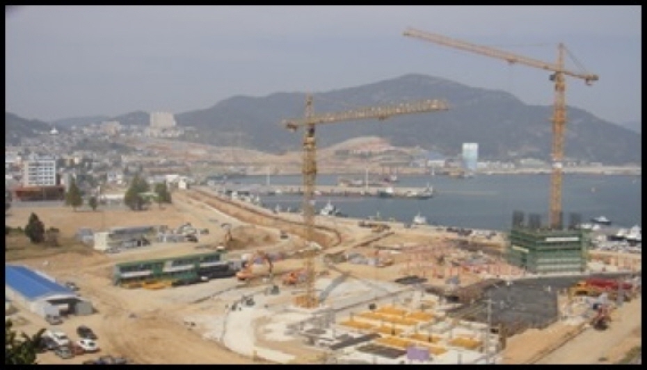 2012 여수세계박람회장 부지조성사업 중 토목공사