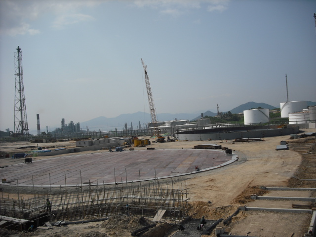 [플랜트] GS칼텍스(주) ULTRA LOW SULFUR DIESEL TANK 토목공사