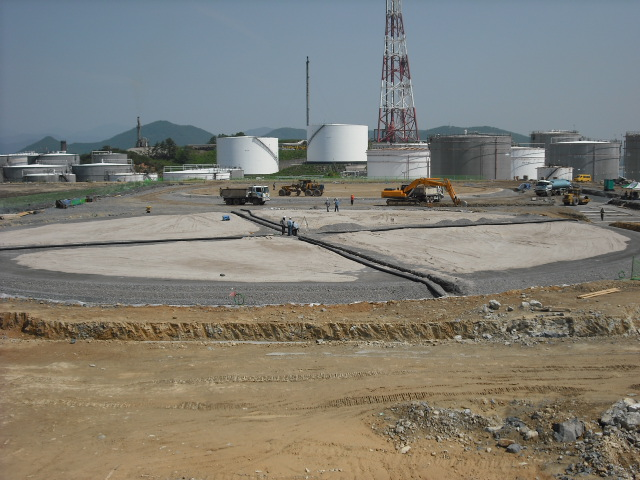[플랜트] GS칼텍스(주) ULTRA LOW SULFUR DIESEL TANK 토목공사